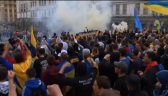 Ukrainian supporters attacked by pro-Russian militias